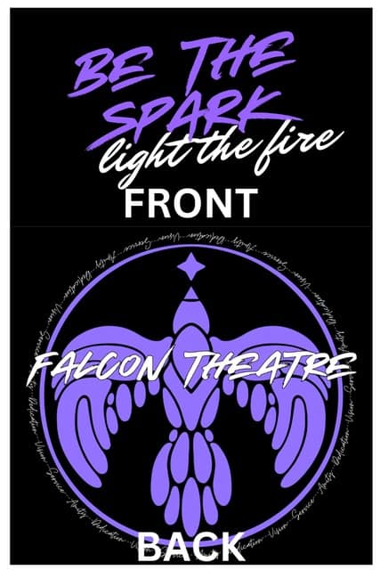 2024 Falcon Theatre T-Shirt (Local Pickup Only) - Image 2