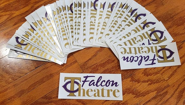 Falcon Theatre Decal