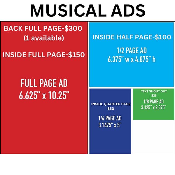 Mamma Mia! Playbill Ads/Shout-outs!