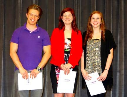 2015 College Scholarship Winners