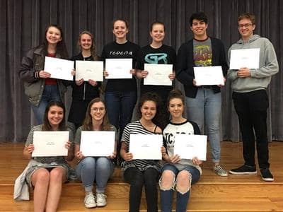 2018 Camp Scholarship Winners